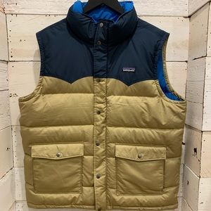 Men’s Patagonia Bivy down vest.